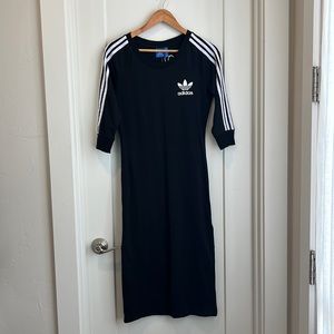 Classic Adidas Midi Dress